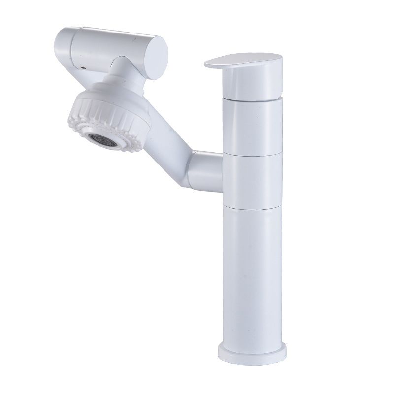 Modern Faucet Solid Color Stainless Steel Sink Faucet