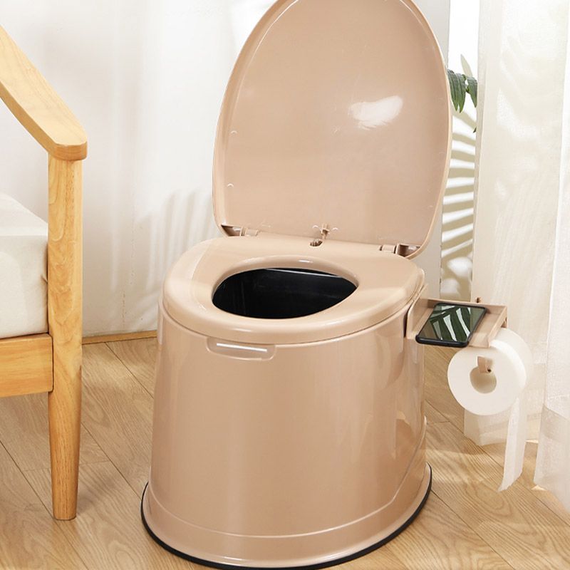 Floor-mounted All-in-One Toilet Contemporary Plastic Flush Toilet