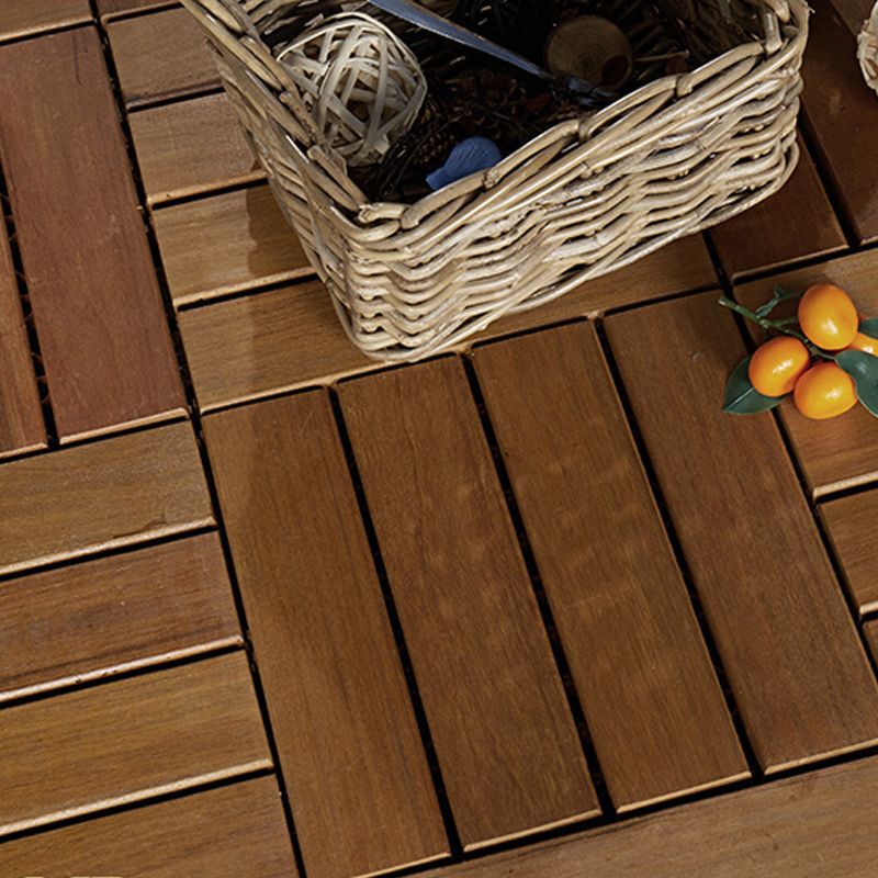 Traditional Floor Tile Interlocking Composite Outdoor Flooring Floor Tile