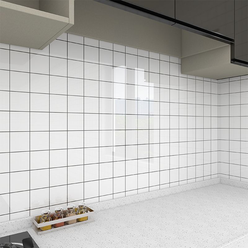 Modern Peel/Stick Back Wall Tiles PVC Peel and Stick Back Wall Tiles