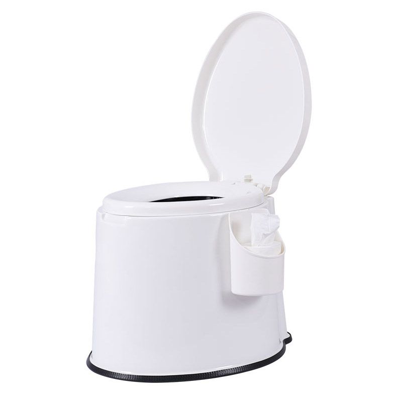 Modern Plastic Floor-Standing Toilet with Soft Close Seat for the Bathroom