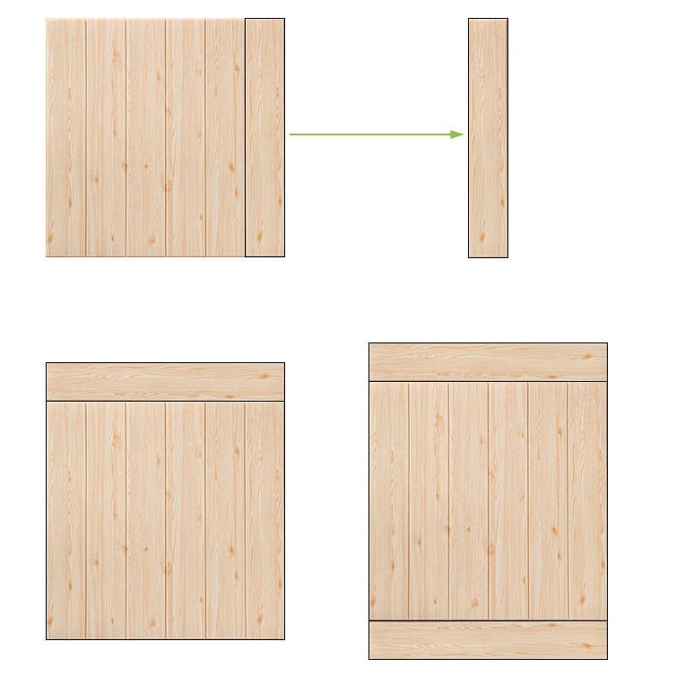 Contemporary Wall Cladding Waterproof Wall Cladding for Living and Bedrooms