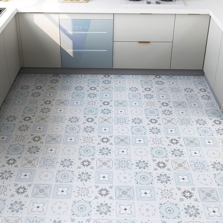 Modern Vinyl Flooring Planks Porcelain Tile Look Self-Adhesive Vinyl Floors
