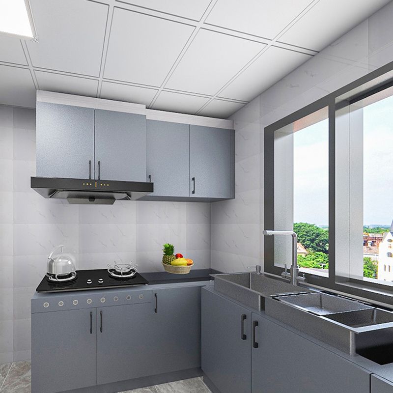 PVC Peel/Stick rectangular Peel and Stick backsplash tile