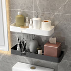 Modern Rectangular Bathroom Shelf 2/3-Piece Bathroom Accessory Set