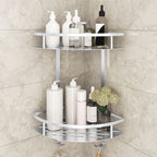 Metal Bathroom Hardware Set Adhesive Installation Bathroom Accessory Kit