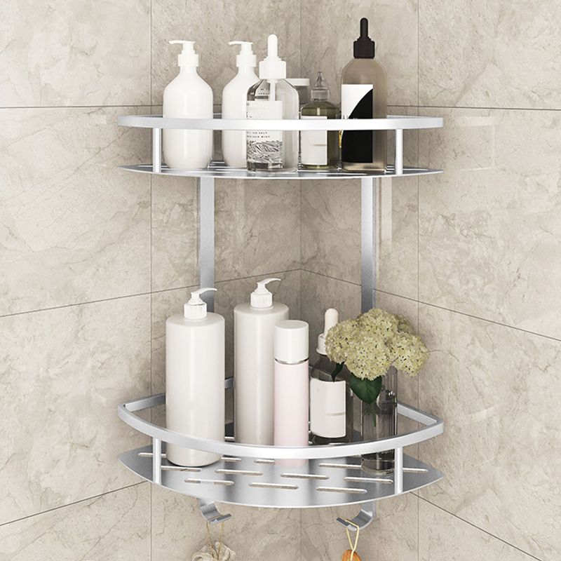 Metal Bathroom Hardware Set Adhesive Installation Bathroom Accessory Kit