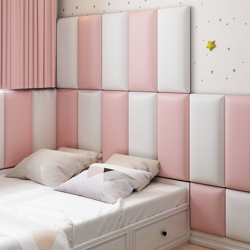 Modern Style Paneling Padded Peel and Stick Paneling