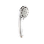Single Double Showerhead Square High Arc Showerhead Combo in Chrome
