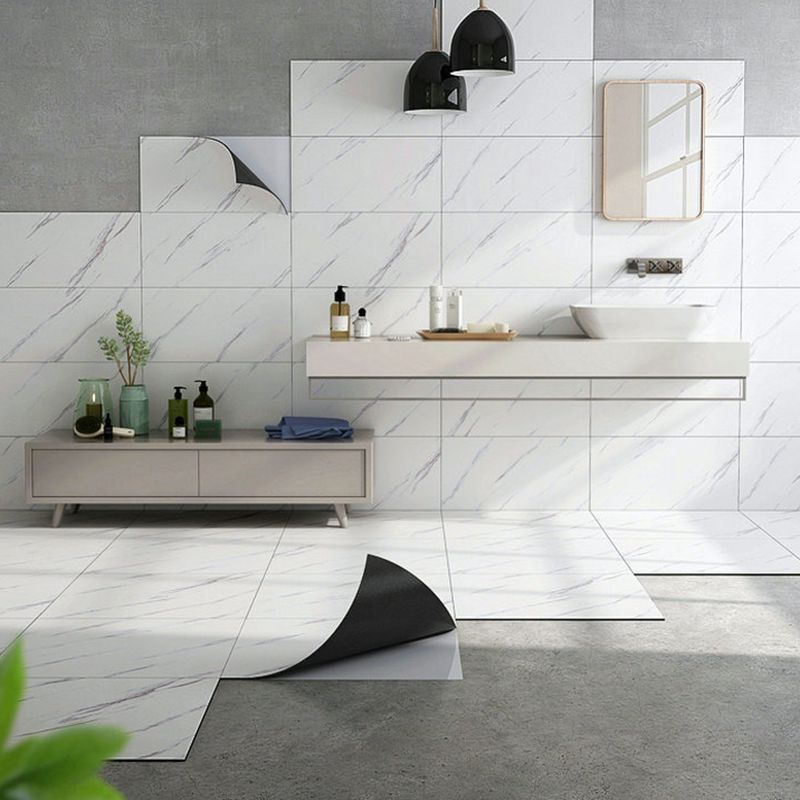 Wall floor tiles Wallpaper Marble pattern Waterproof wall elements