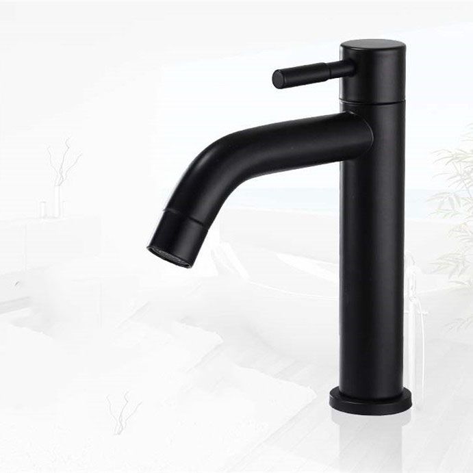 Industrial vessel fitting stainless steel lever handle sink faucet