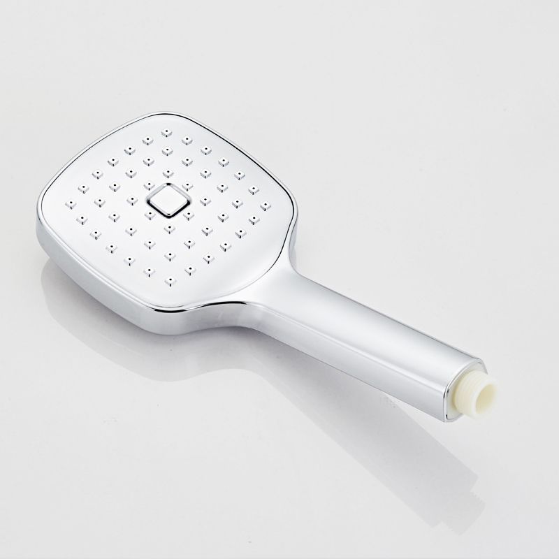 Square Handheld Shower Head Modern Wall Mounted Handheld Shower Head