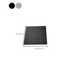 304 stainless steel shower head Standard spray pattern Fixed shower head