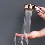 3 Settings Shower Combo Wall Mounted Stainless Steel Hand Shower