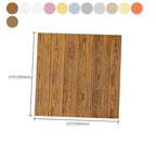 Living Room Wall Paneling Peel and Stick Wood Look Design Waterproof Wall Paneling
