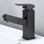 Modern Sink Faucet Uniform Color Metal Sink Bathroom Faucet