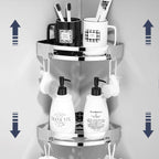 Silver Bathroom Accessories Hardware Set Modern Bathroom Accessories Kit