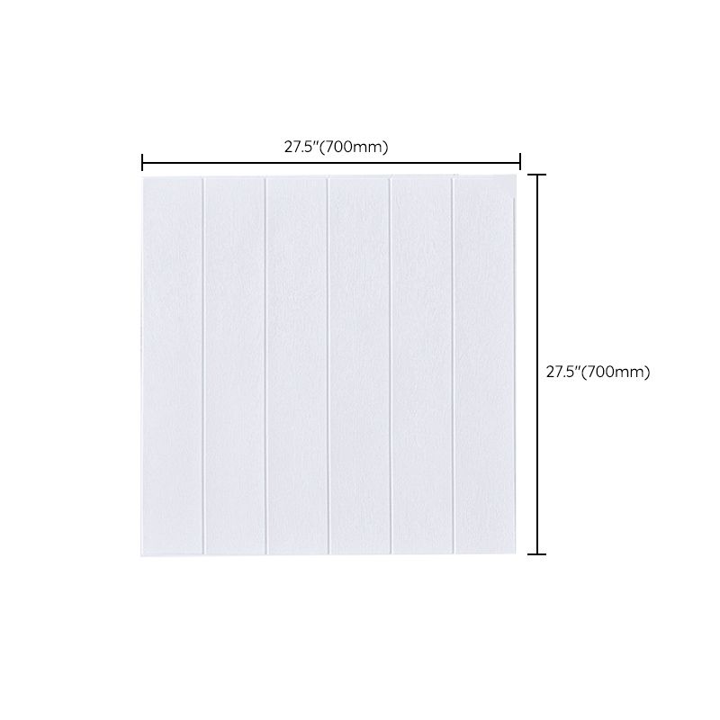 Modern Wood Paneling Smooth Wall Indoor Wood Planks Set of 2