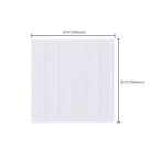 Modern Wood Paneling Smooth Wall Indoor Wood Planks Set of 2