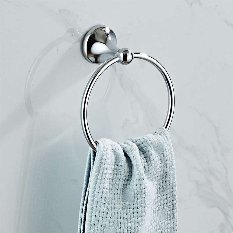 Metal Bathroom Set Traditional Style Chrome Bathroom Accessories Set