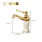 Luxury Vessel Faucet Lever Handle Low Arc Vessel Sink Bathroom Faucet