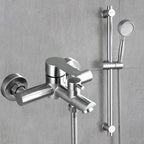 Popular Bathtub Filling Station Trim 304 Stainless Steel Wall Mounted Bathtub Filling Station