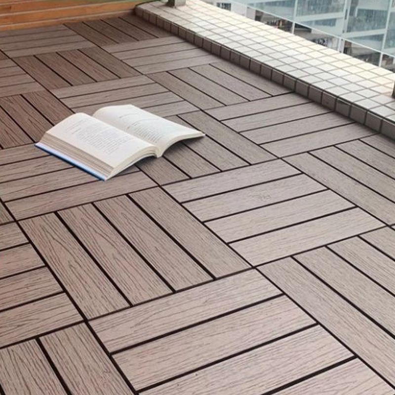 Composite floor tile plug-in system outdoor floor tile floor tile