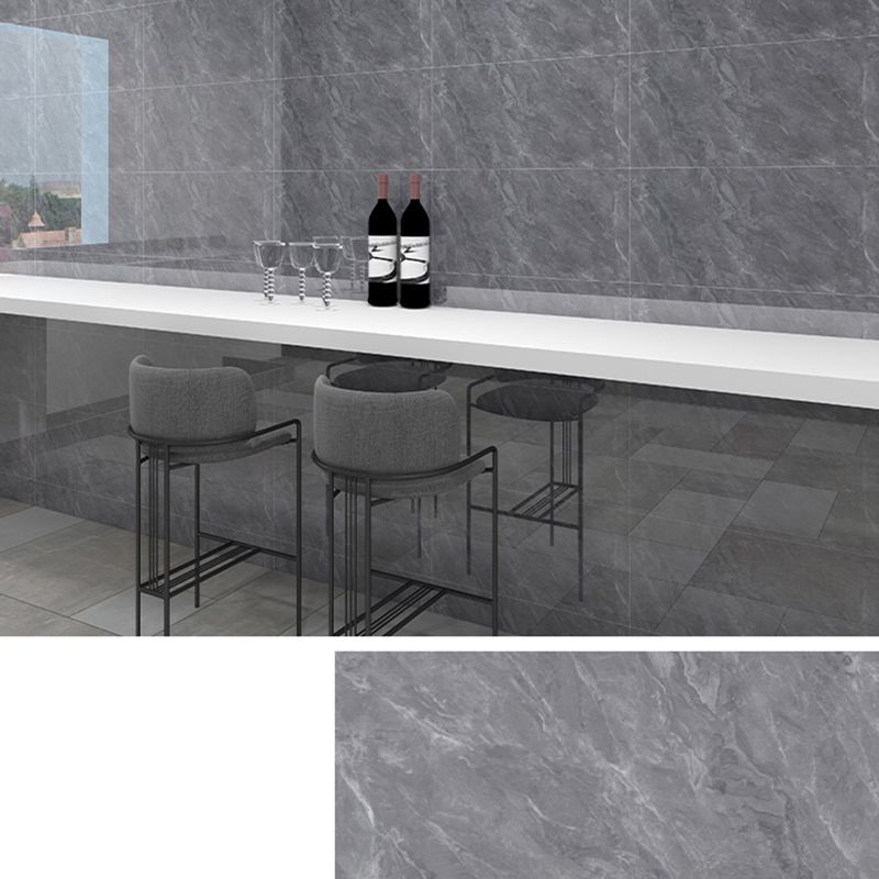 Waterproof Peel & Stick Tiles Marbling Single Tile for Bathroom Splashback