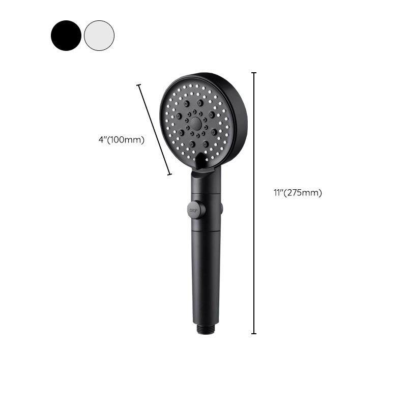 Plastic Wall Mounted Shower Head Modern Handheld Shower Head