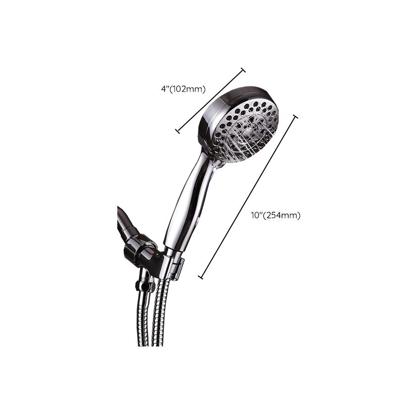 Handheld Shower Head with Hose 4-Sprays Wall Mounted Shower Head