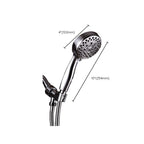 Handheld Shower Head with Hose 4-Sprays Wall Mounted Shower Head