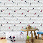 Modern Cartoon Wall Covering Peel and Stick Wall Ceiling for Bedroom