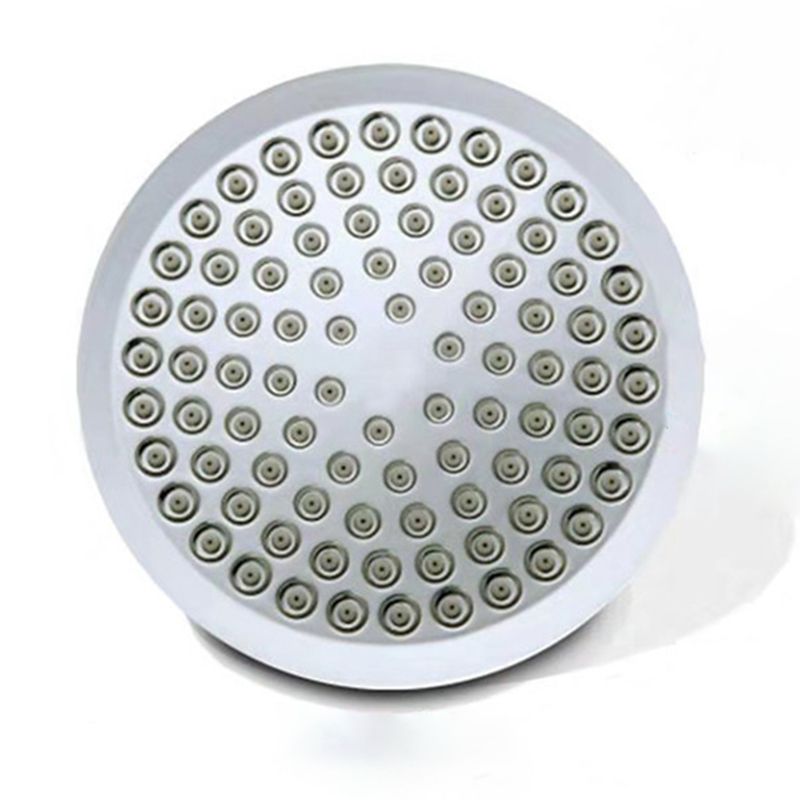 Contemporary Shower Combination Fixed Shower Head Stainless Steel Wall Mounted Round Shower Head
