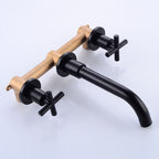 Modern Wall Mounted Fixture Bathroom Bathtub Mixer Faucet