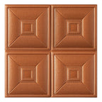 Glam Style Foam Water-Resistant Wall Cladding Living Room 3D Embossing Wall Cladding