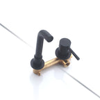 Wall-mounted faucet Glam Style sink bathroom faucet with lever handle