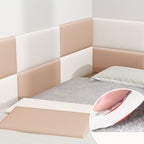 Modern Style Wall Paneling Peel and Stick Wall Paneling with Padding