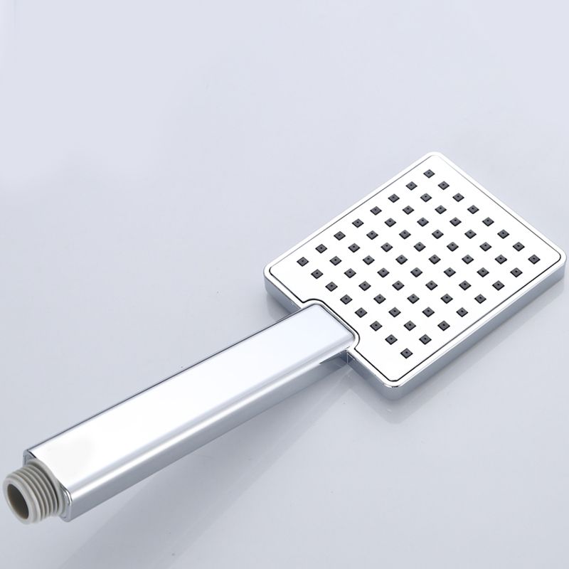 Square Shower Head Combo Large Shower Head with Hand Shower