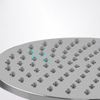 Bathroom Shower Head Round Rainfall Ceiling Mounted Fixed Shower Head