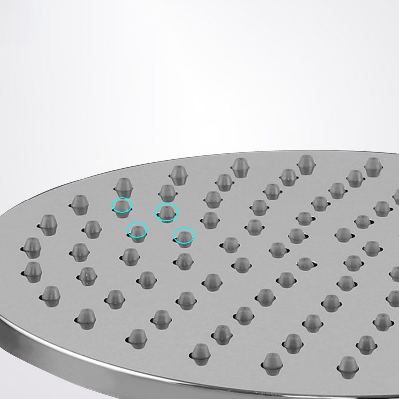 Bathroom Shower Head Round Rainfall Ceiling Mounted Fixed Shower Head