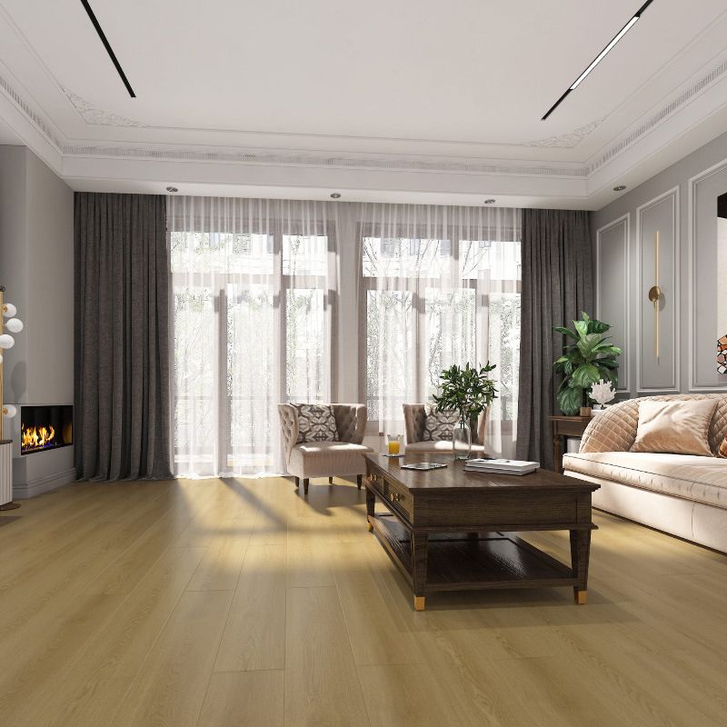 Waterproof laminate flooring solid wood laminate planks with click closure