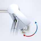Contemporary Style Faucet Single Handle Basin Mixer Bathroom Faucet