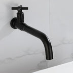 Modern 1-Hand Basin Mixer 1 Hole Wall Mounted Bathroom Faucet