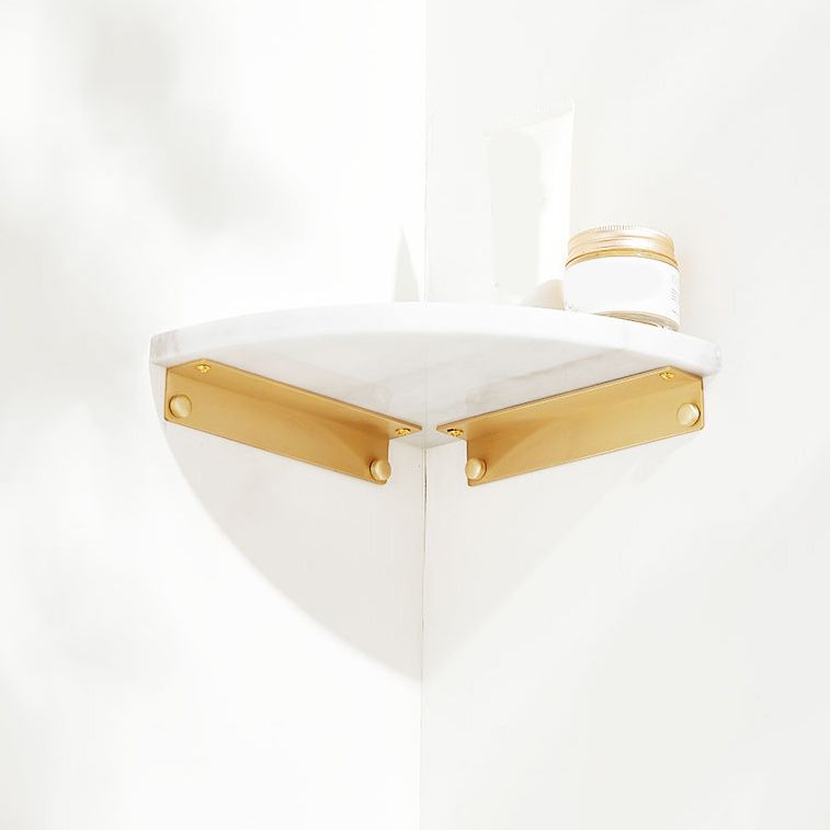 marble bathroom shelf brass bathroom accessory