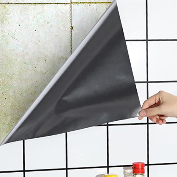 Wallpaper Wall Protective Foil Waterproof Moisture Resistant Oil Resistant Kitchen and Bathroom