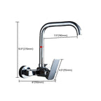 Center connection basin mixer single lever swivel spout center connection fitting