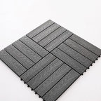 Striped Pattern Patio Tiles Laying Pattern Square Deck Board Outdoor Patio