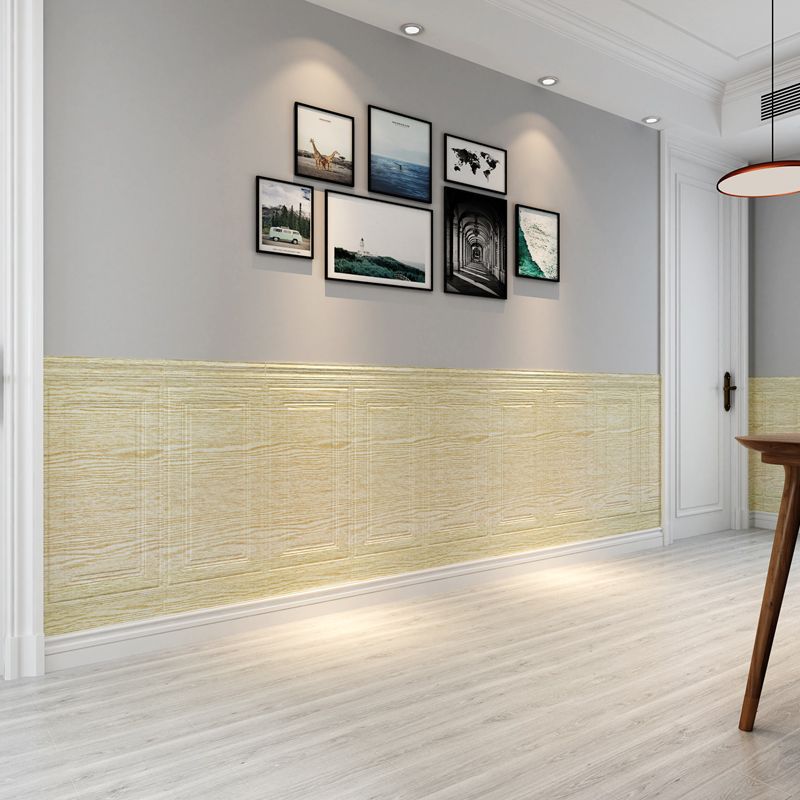 Modern Style XPE Foam Wall Panel 3D Waterproof Wall Covering