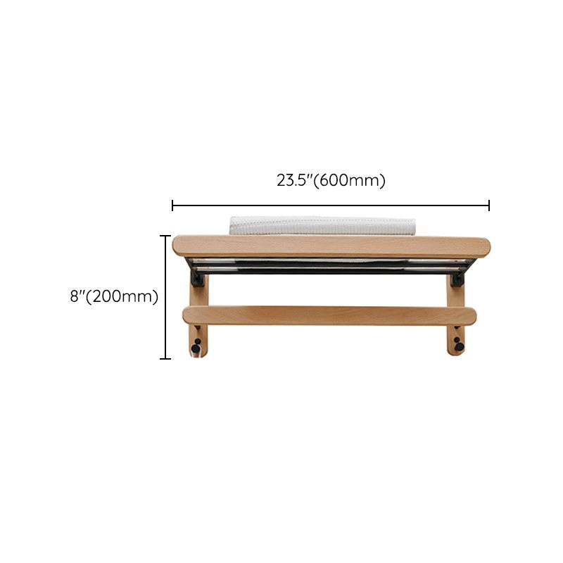 Metal and wood bathroom accessories as a single piece or in a set in black
