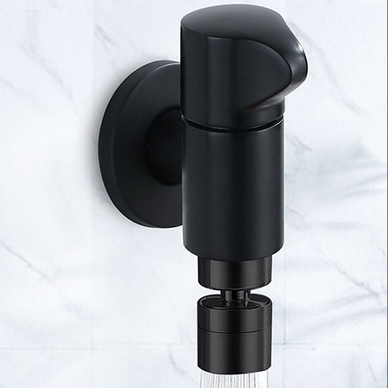Industrial Wall Mounted Bathroom Faucet Handle Solid Brass Fitting